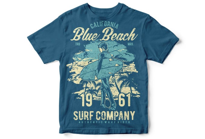 Blue Beach buy t shirt design Blue Beach buy t shirt design