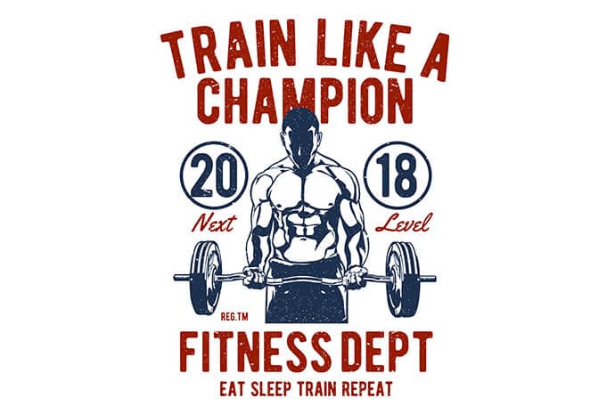Train Like A Champion buy t shirt design Train Like A Champion t shirt design - Train Like A Champion buy t shirt design