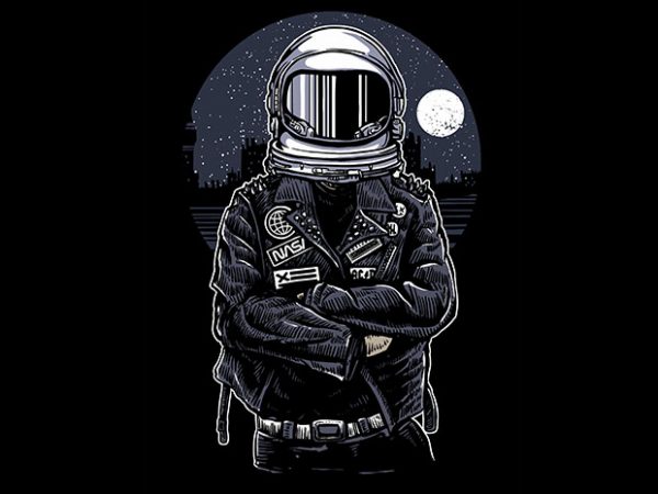 Astronaut Rebel tshirt design buy t shirt design Astronaut Rebel tshirt design buy t shirt design