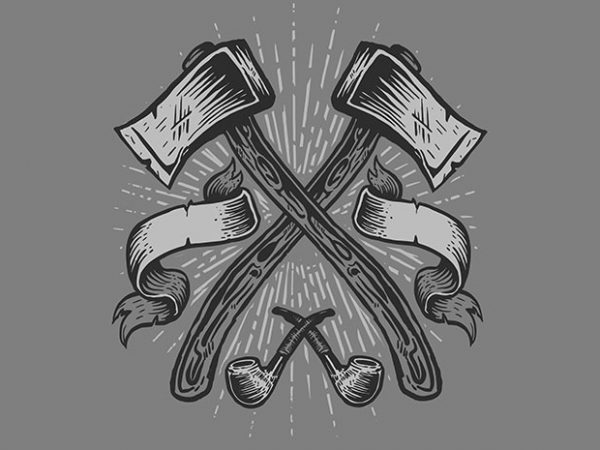 Axes T shirt design buy t shirt design Axes T shirt design buy t shirt design