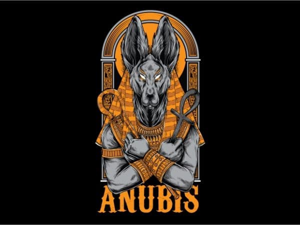 Anubis T-Shirt Design Anubis T-Shirt Design