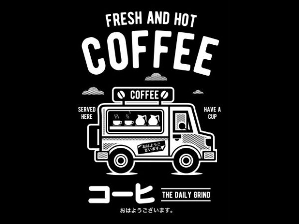 Coffee Van buy t shirt design Coffee Van buy t shirt design