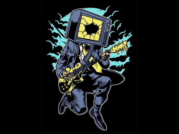 Death Rock tshirt design buy t shirt design Death Rock tshirt design buy t shirt design