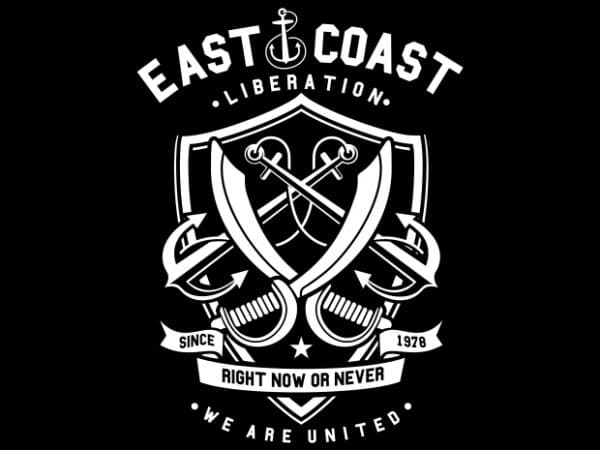 East Coast vector clipart East Coast vector clipart
