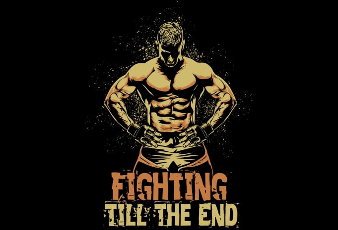 Fighter buy t shirt design Fighter 2 - Fighter buy t shirt design