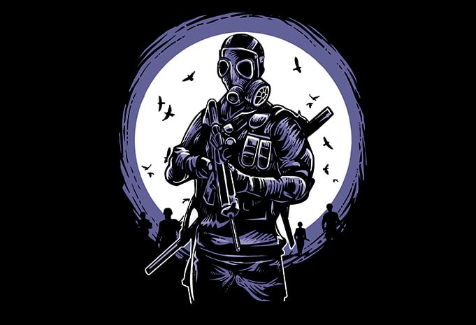 Gas Mask Soldier buy t shirt design Gas Mask Soldier - Gas Mask Soldier buy t shirt design