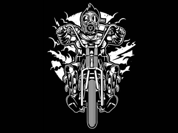 Gasmask Chopper tshirt design buy t shirt design Gasmask Chopper tshirt design buy t shirt design