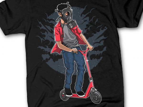 Gasmask Rider tshirt design buy t shirt design Gasmask Rider tshirt design buy t shirt design