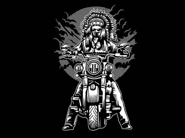 Indian Chief Motorcycle tshirt design buy t shirt design Indian Chief Motorcycle tshirt design buy t shirt design