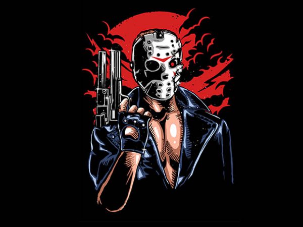 Jason Will Be Back tshirt design buy t shirt design Jason Will Be Back tshirt design buy t shirt design