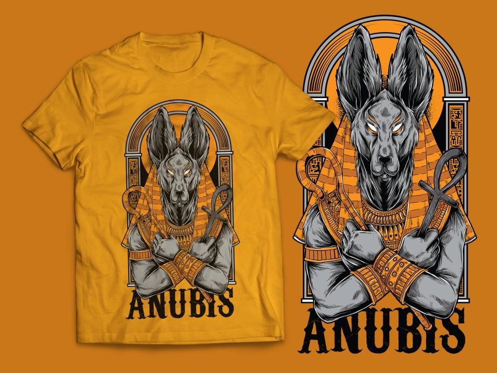 Anubis T-Shirt Design buy t shirt design Anubis T-Shirt Design buy t shirt design