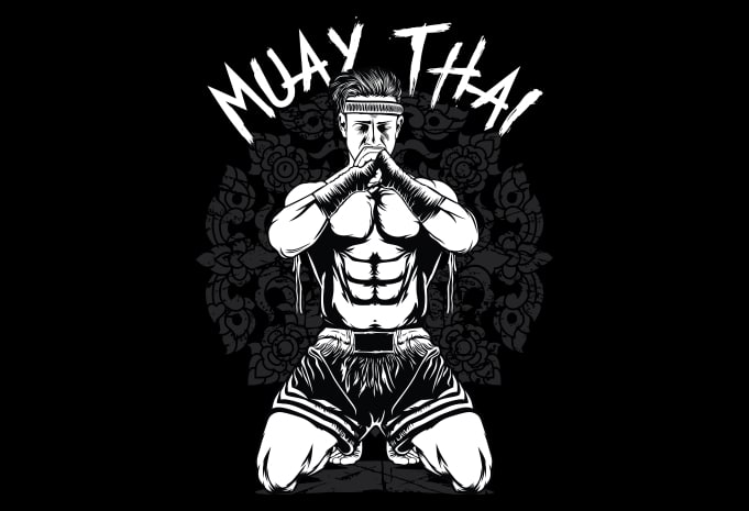 Muay Thai t shirt designs for sale