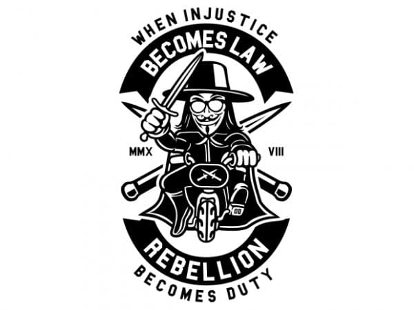 Rebellion Becomes Duty t shirt design online Rebellion Becomes Duty t shirt design online