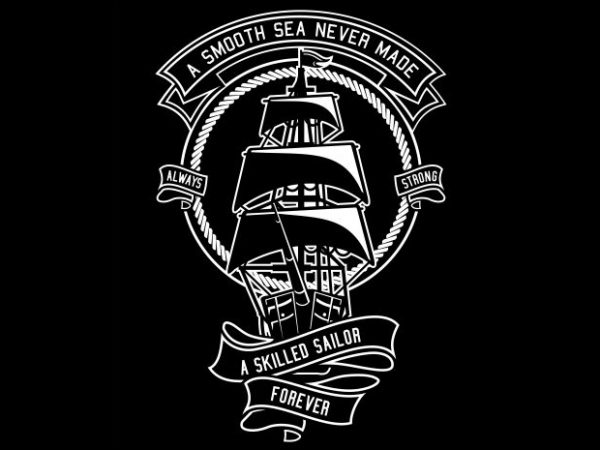 Skilled Sailor buy t shirt design Skilled Sailor buy t shirt design