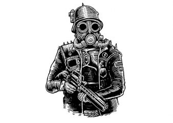 Steampunk Soldier t shirt design buy t shirt design Steampunk Soldier t shirt design buy t shirt design