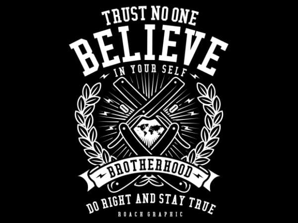 Trust No One buy t shirt design Trust No One buy t shirt design