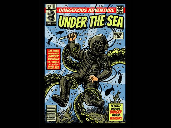 Under The Sea t shirt design buy t shirt design Under The Sea t shirt design buy t shirt design