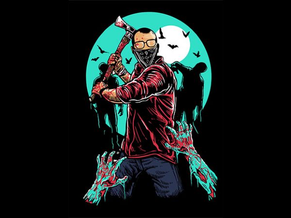 Zombie Killer t shirt design buy t shirt design Zombie Killer t shirt design buy t shirt design
