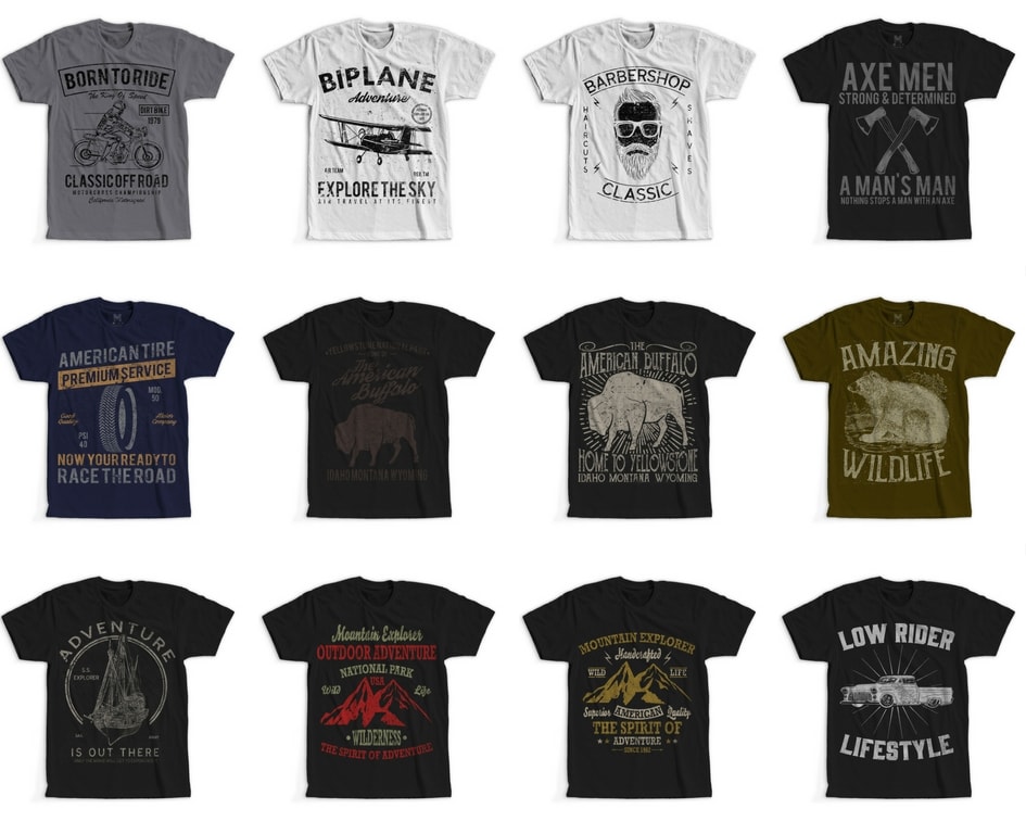 100 Retro Vintage T-Shirt Designs buy t shirt design 100 Retro Vintage T-Shirt Designs buy t shirt design