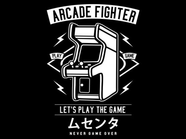 Arcade Fighter buy t shirt design Arcade Fighter buy t shirt design