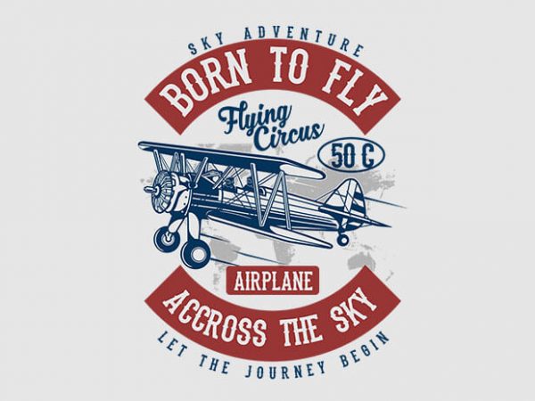 Born To Fly t shirt design buy t shirt design Born To Fly t shirt design buy t shirt design