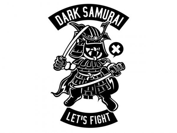 Dark Samurai buy t shirt design Dark Samurai buy t shirt design
