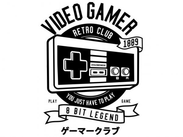 Video Gamer buy t shirt design Video Gamer buy t shirt design
