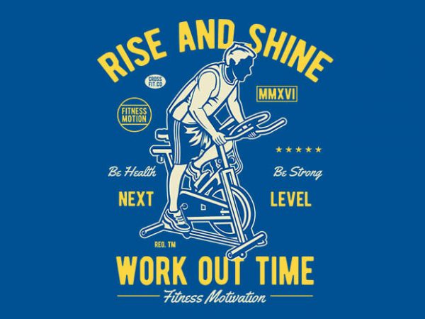 Work Out Time vector t shirt design Work Out Time vector t shirt design