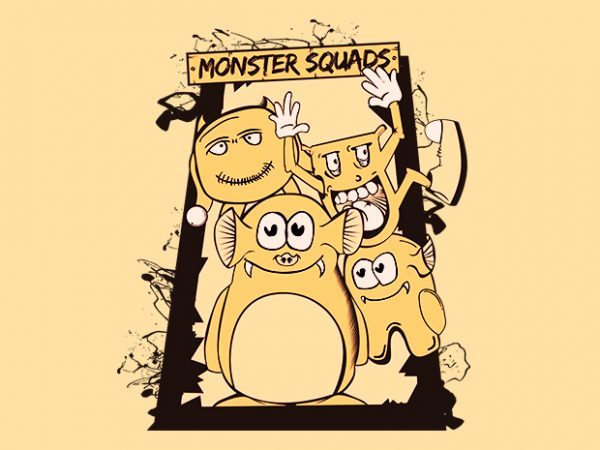 Monster Squads buy t shirt design Monster Squads buy t shirt design