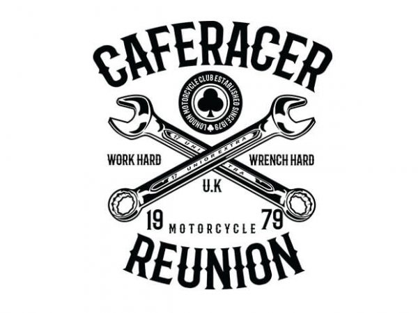 Caferacer Reunion t shirt design buy t shirt design Caferacer Reunion t shirt design buy t shirt design