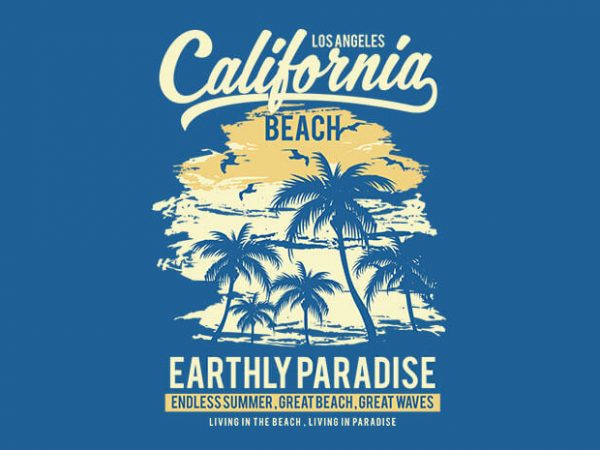 California Beach t shirt design buy t shirt design California Beach t shirt design buy t shirt design