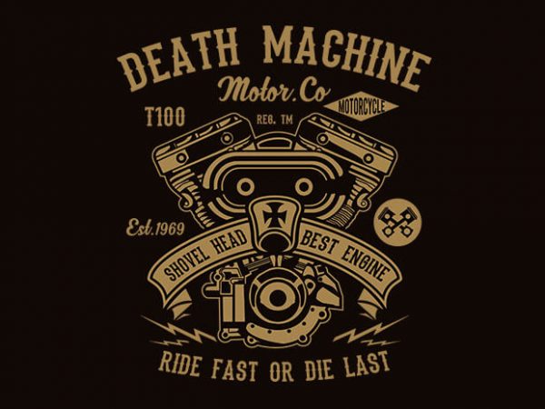 Death Machine t shirt design buy t shirt design Death Machine t shirt design buy t shirt design