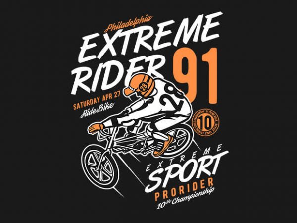 Extreme Rider t shirt design buy t shirt design Extreme Rider t shirt design buy t shirt design