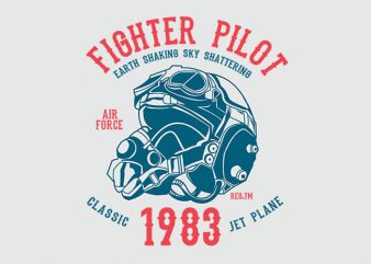 Fighter Pilot tshirt design buy t shirt design Fighter Pilot tshirt design buy t shirt design