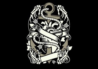 Heart and anchor t shirt design buy t shirt design Heart and anchor t shirt design buy t shirt design