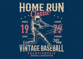 Home Run Classic t shirt design buy t shirt design Home Run Classic t shirt design buy t shirt design