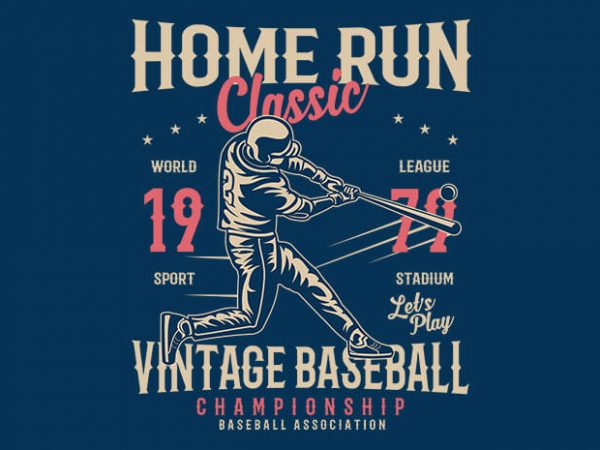 Home Run Classic t shirt design buy t shirt design Home Run Classic t shirt design buy t shirt design