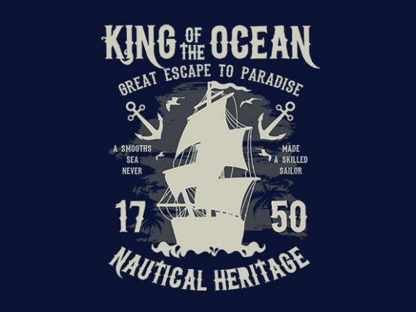 King Of The Ocean t shirt design buy t shirt design King Of The Ocean t shirt design buy t shirt design