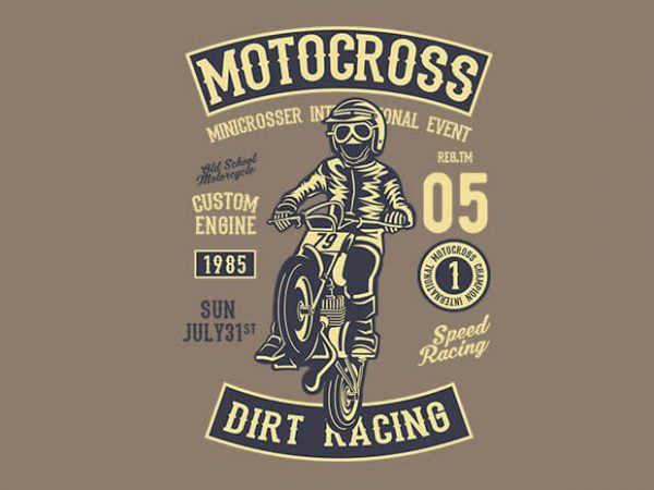 Moto Cross t shirt design Moto Cross t shirt design