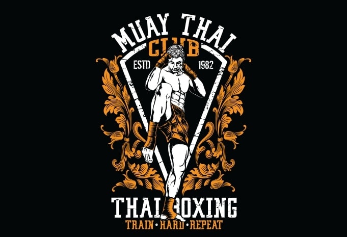 Muay Thai Club buy t shirt design Muay Thai Club - Muay Thai Club buy t shirt design