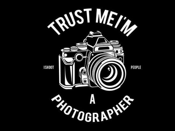 Photographer tshirt design Photographer tshirt design