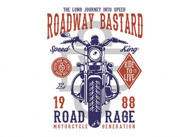 Roadway Bastard tshirt design buy t shirt design Roadway Bastard tshirt design buy t shirt design