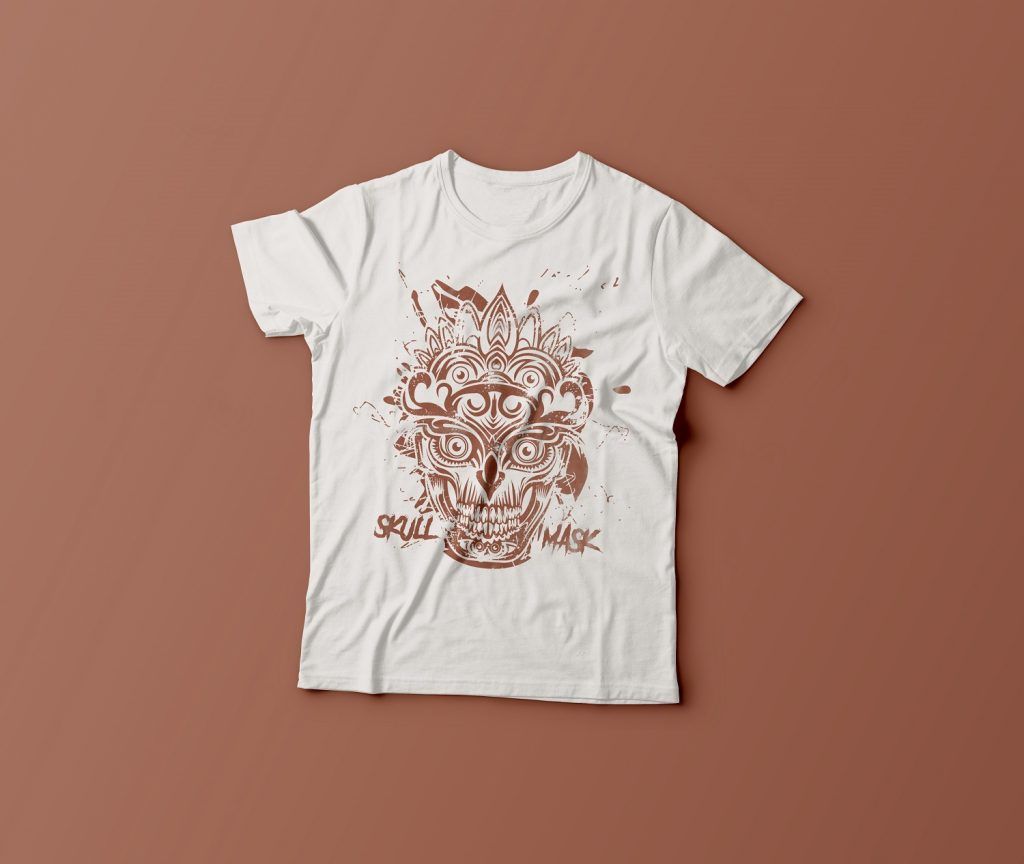 Skull Mask Ornaments buy t shirt design Skull Mask Ornaments buy t shirt design