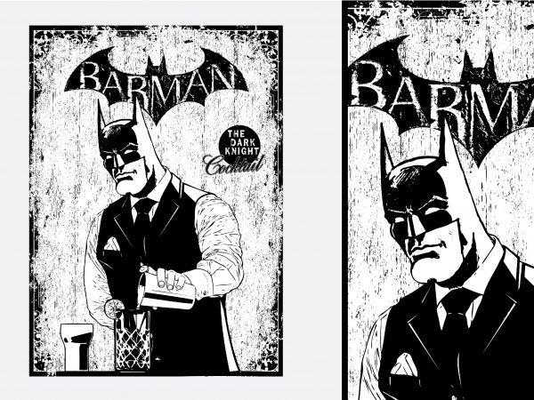 Barman Batman Tshirt Design buy t shirt design Barman Batman Tshirt Design prev 600x450 - Barman Batman Tshirt Design buy t shirt design