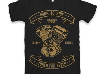 Born To Ride Vector t-shirt design buy t shirt design Born To Ride Vector t-shirt design buy t shirt design
