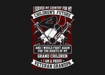Veteran Grandpa buy t shirt design Veteran Grandpa buy t shirt design