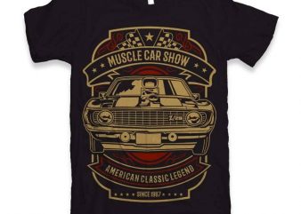 Muscle Car Show t-shirt design buy t shirt design Muscle Car Show t-shirt design buy t shirt design