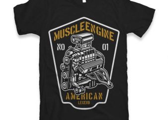 Muscle Engine Graphic tee design buy t shirt design Muscle Engine Graphic tee design buy t shirt design