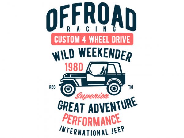 Off Road Racing T-shirt design buy t shirt design Off Road Racing T-shirt design buy t shirt design
