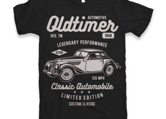 Oldtimer t-shirt design buy t shirt design Oldtimer t-shirt design buy t shirt design